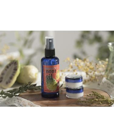 Kingfisher's Noni Oil Made from Organic Noni Fruit & Extra Virgin Coconut Oil Ideal for Dry Skin (Elbows Heels Knees) Anti-aging Face Oil Nourishing Scalp Oil Massage Oil 40ml and 100ml - Buy Online on GoSupps.com