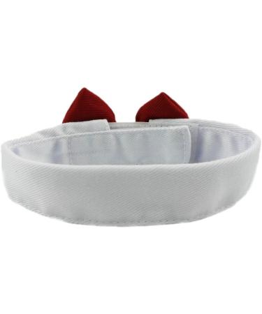 Diafas Adjustable Cotton Pet Collar for Dogs & Cats - Red Bow Tie Formal Bowknot - Perfect for Puppies & Kittens | International Shipping - Buy Online on GoSupps.com