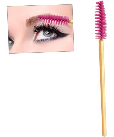 Beavorty 50 Pcs Colorful Mascara Disposable Eyelash Mascara Makeup Eyelash Brush Applicator Suite 50 Pcs Rose - Buy Online on GoSupps.com