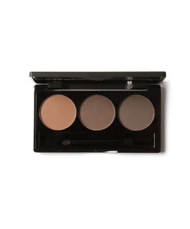 Durable Eyebrow Powder Palette - 3 Color Waterproof Eyebrow Makeup for Perfect Brows - Buy Online on GoSupps.com