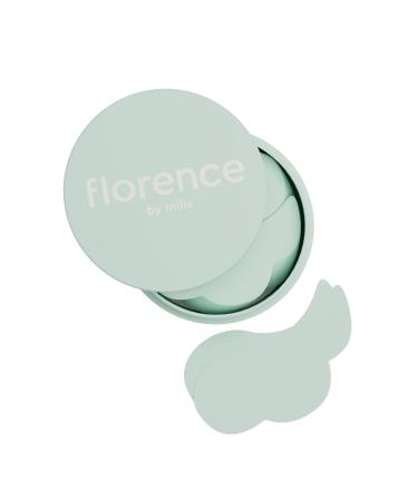 Florence by Mills Swimming Under the Eye Gel Pads | Re-Energize Tired Under Eyes | Hydrating | Hyaluronic Acid | Vegan & Cruelty-Free - 30 Pairs/60 count Green Tea