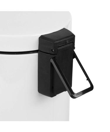 Trash Can 5L Large Capacity Personalized Stylish with Stainless Steel Step for Office Bathroom Kitchen Hotel Garbage Container - Buy Online on GoSupps.com