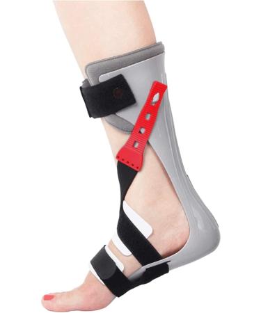 Foot Drop Orthosis Adjustable Foot Support Foot Stabilizer Foot Drop Posture Orthosis Sleep Ankle Foot Orthosis (Color : Right Size : Small) Small Right