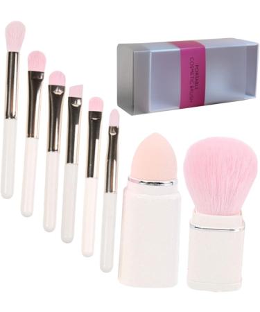 POPETPOP 3 Sets Makeup Brush Set Makeup Brush for Girls Brochas De Maquillaje Lady Tools Facial Kit Make up Sponges Makeup Brush for Women Bronzing Powder Travel White Mini Artificial Fiber - Buy Online on GoSupps.com