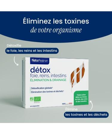 NaturAvignon Laboratory | Food Supplement | Detox Liver Kidneys Intestines | Black Radish Birch & Lemon Juice Organic | S - Buy Online on GoSupps.com