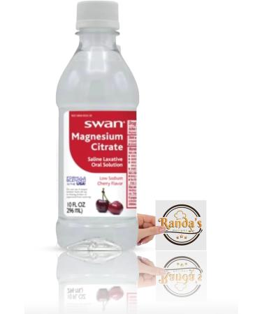 Buy Swan Magnesium Citrate Saline Laxative - Cherry Flavor with Randa's Recipe Card | Fast International Shipping - Buy Online on GoSupps.com