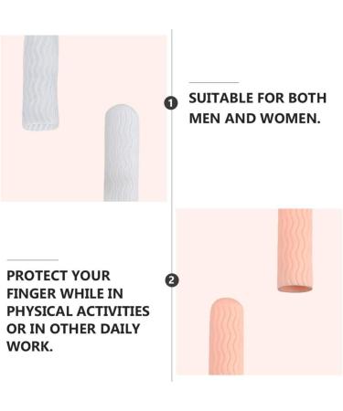 Shop 3 Pairs Finger Cots - Finger Protectors & Sleeves for Ultimate Protection | International Shipping Available - Buy Online on GoSupps.com