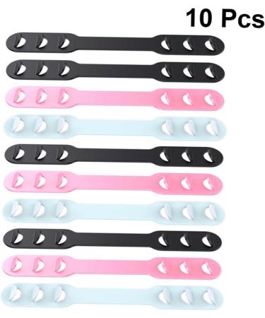 Minkissy 10-Pack Ear Hook Buckles for Face Masks | Slipproof Mask Accessories & Hearing Protection - Buy Online on GoSupps.com