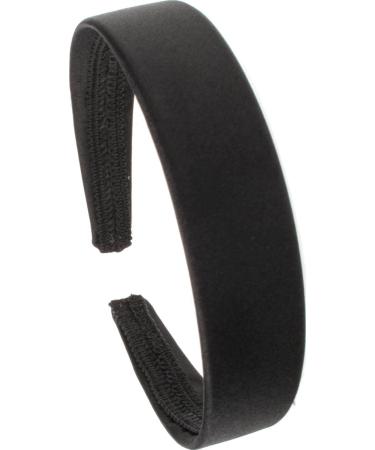Black Satin 2.5cm Alice Headband for Women & Girls - Glitz4Girlz - Buy Online on GoSupps.com
