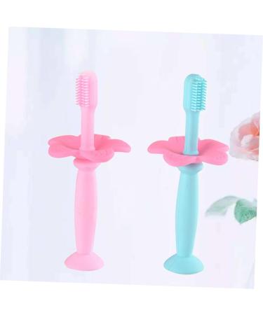 Fomiyes 4-Piece Toddler Bristle Travel Toothbrush Set | Children's Dental Care & Travel Essential - Buy Online on GoSupps.com