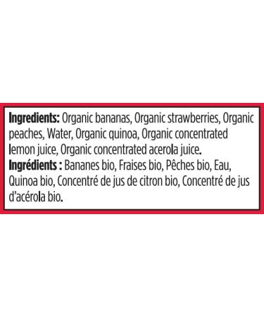 Love Child Organics Superblends Bananas Strawberries + Peaches Puree 128 ml (Pack of 12) by Nature's Path - Buy Online on GoSupps.com