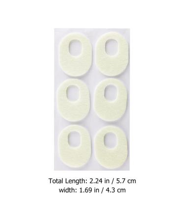 Healifty Bunion Callus Pads - 6 Self-Adhesive Sheets for Pain-Free Feet - Beige 5.7X4.3cm - Buy Online on GoSupps.com