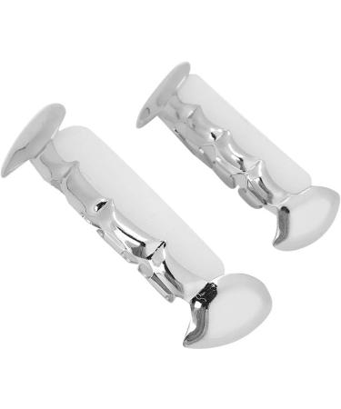 Verdant Touch Brass Teeth Set - Hip Hop Style for Men & Women | Halloween Party Accessory - Buy Online on GoSupps.com