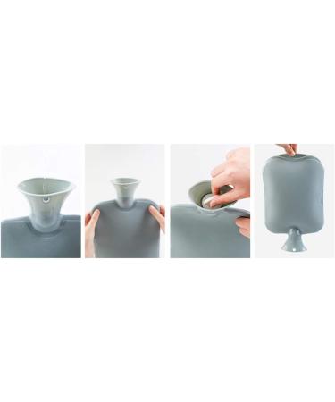 Maies Classic Hot Water Bottle - Durable PVC Heat Pocket with Knitting Cover | Perfect Winter Gift for Christmas & Birthdays - Buy Online on GoSupps.com