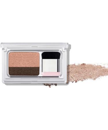 Puzzled eye shadow double colors with durable waterproof eyes for pearl camel for beginners beauty products - Buy Online on GoSupps.com