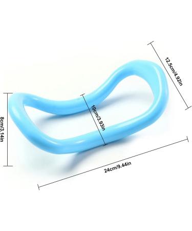 Buy Forreen Fascia Stretching Ring - 3 Piece Yoga & Pilates Fitness Circles for Full Body Toning - Pink Blue Purple - Buy Online on GoSupps.com