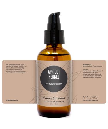Edens Garden Apricot Kernel Carrier Oil- 100% Pure Premium Cold Pressed Natural Moisturizer for Face Skin Hair Lips & Nails Diluting Essential Oils- Antioxidant & Vitamin E Rich 118 ml (4 fl oz) - Buy Online on GoSupps.com