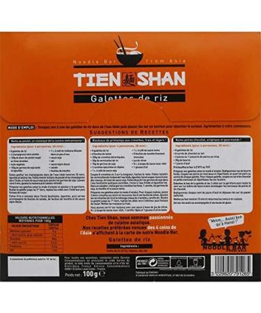 TIEN SHAN - Rice Cakes Pancakes 100G - Pack of 4 - Free Shipping - Buy Online on GoSupps.com