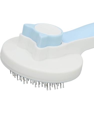 Easy to Cat Hair Brush Efficient Cat Grooming Brush Ergonomic Stainless Steel Handle Comfortable with a Selfcleaning Knob for Cat Home - Buy Online on GoSupps.com