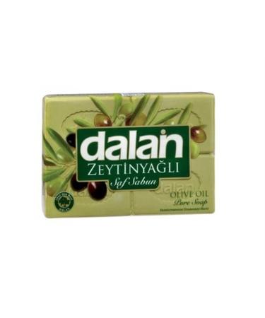 Dalan Green Bath Soap 4-Pieces Set 0.51 kg Olive Green