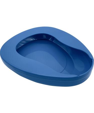 HygiCare Durable Bedpan - Portable, Easy-to-Use, Heavy Duty for Men, Women, Patients - Hospitals, Nursing Homes - 1 Each - Buy Online on GoSupps.com