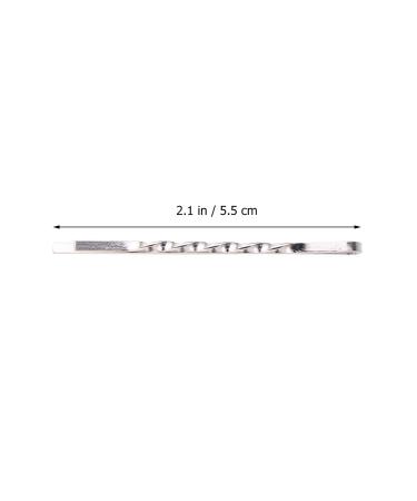 Lurrose 12pcs Wave Hairpins - Silver Alloy Bobby Pins for Women | Minimalist Hair Styling Accessories - Buy Online on GoSupps.com