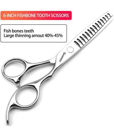 Professional 6/6.5 Inch Hair Scissors & Thinning Shears - Ideal for Hairdressing | International Shipping - Buy Online on GoSupps.com