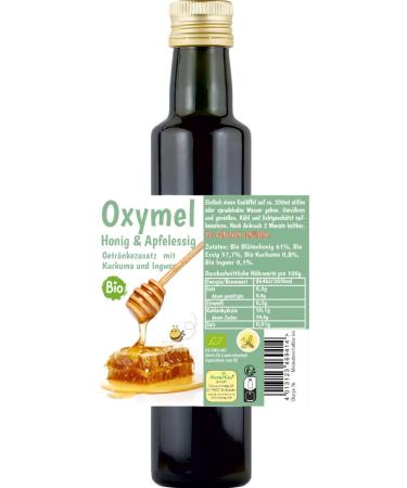 Buy Oxymel Organic Turmeric & Ginger Drink Additive 100ml with Honey & Apple Cider Vinegar - International Shipping Available - Buy Online on GoSupps.com