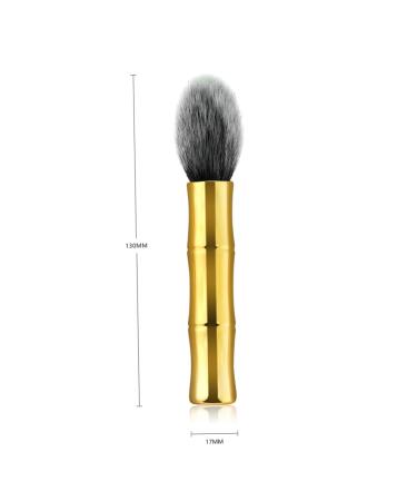 Angoily Professional Makeup Brush Set - Powder Brush for Women - Premium Golden Cosmetics Brushes for Flawless Makeup Application - Buy Online on GoSupps.com