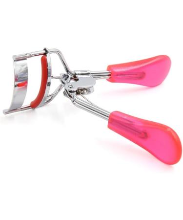 Pink Transparent Handle Pro Eye Curling Eyelash Curler Clip Beauty Makeup Tool Eyelash Curler Multiple Colors - Buy Online on GoSupps.com
