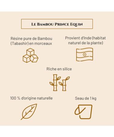 PRINCE EQUIN - BAMBOO - Horse nutritional supplement - Bucket 1 kg - Joint health - Bone re-ineralization - French brand - Buy Online on GoSupps.com