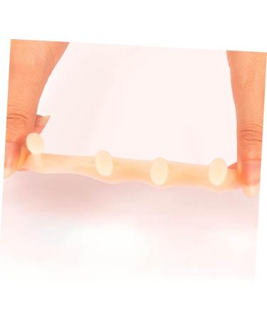 Healifty 10pcs Silicone Gel Bunion Spacer & Toe Correctors | Bunion Relief Pads for Overlapping Toes | Toe Protectors Isolation Pad - 9X3CM - Buy Online on GoSupps.com
