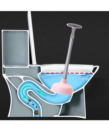 HMQCI High Pressure Toilet Plunger - Removes Heavy Duty Clogs - Blue - Buy Online on GoSupps.com
