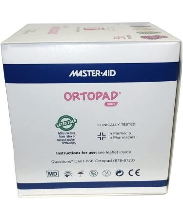 Ortopad Bamboo Girls Eye Patches 50/Box (Junior Size 0-2 yrs) - Ice Cream Pack | 50 Count - Buy Online on GoSupps.com