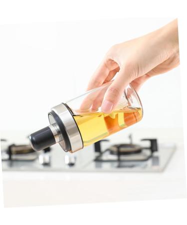 ABOOFAN 1pc Oil Brush Seasoning Jar Cooking Oil Bottle Vinegar Bottle Kitchen Oil Holder Olive Oil Storage Can Kitchen Oil Pot Oil Brush Jar Cruet Round Glass Soy Sauce Bottle - Buy Online on GoSupps.com