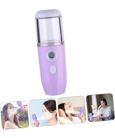 Ipetboom 1pc Hydrating Instrument Portable Face Mist Facial Humidifier Steamer Face Sprayer Mist Cold Steamer Face Steamer Mini Nano Mist Sprayer Moisture Evaporator Purple Abs - Buy Online on GoSupps.com