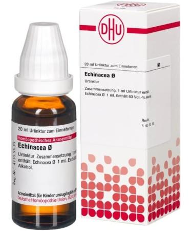 Dhu Echinacea Original Tincture - 20 ml | Premium Immune Support | International Shipping Available - Buy Online on GoSupps.com