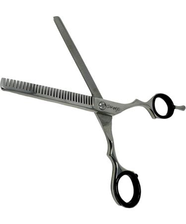 Tribal Jewelry Thinning Hair Scissors - Stainless Steel - Hairdresser - IG70111 - INKgrafiX Hairdressing Supplies Hair Cutting Styling Hair Scissors Thinning Hair Styling - Buy Online on GoSupps.com