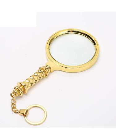 Handheld Magnifier Metal Handle Pocket Magnifier Large 80 Mm 10X Zoom in Lens Sturdy Metal Neck and Rim Quality Real Glass Precision Lens Magnifier Made in China - Buy Online on GoSupps.com