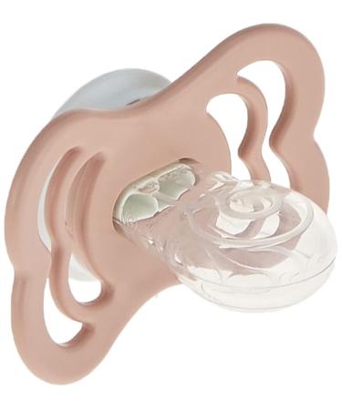 BIBS Supreme Baby Pacifier 2-Pack | Made in Denmark | BPA Free Dummy Soother Symmetrical Nipple. Silicone Size 1 (0-6 Months) Blush Glow/Vanilla Glow - Buy Online on GoSupps.com