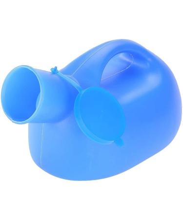 2000ML Male Urinal -with Cover can Be Reused Portable Mens Potty Pee Bottle Collector Travel Toilet (Blue) Happy - Buy Online on GoSupps.com