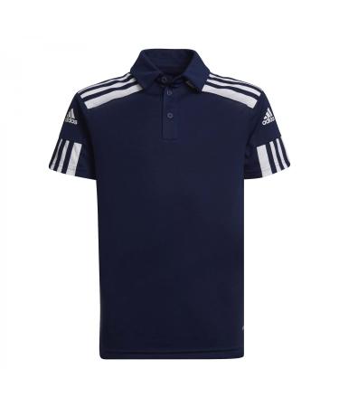 ADIDAS Unisex Kids Sq21 Polo Y Polo Shirt 9-10 Years Team Navy Blue/White