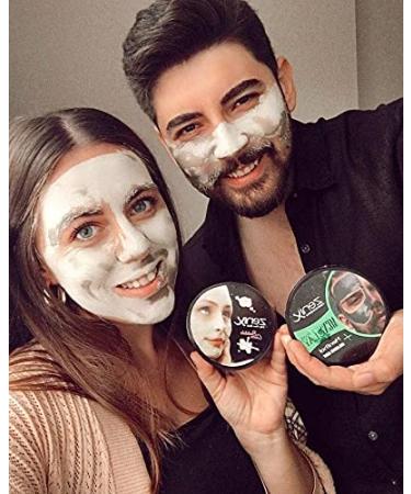Zenix Men Face Mask Clay Menthol 350gr - Refreshing Facial Care for Men Reduces Pimples & Blackheads - Buy Online on GoSupps.com