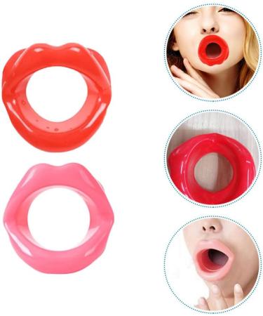 Coheali Lip Massage Device - Doppelkinn Reducer | Mini Silicone Face Slimming Tool - 2 Pieces for Oral Muscle Massage & Facial Toning - Buy Online on GoSupps.com
