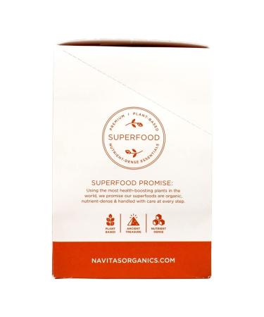 Navitas Organics Turmeric Latte Superfood Mix - 10 Packets (0.31 oz each) for Healthy Wellness - Buy Online on GoSupps.com