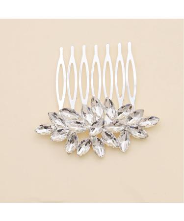 YIUPEDRFG Delicated Gifts Sturdy And Durable Wedding Hair Combs For Brides Bride Wedding Alloy Wide Application - Buy Online on GoSupps.com