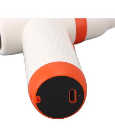 Mini Hair Dryer Electric Air Duster Built in 3pcs 1100mAh Batteries Portable Handheld Dry Blower Cordless Super Jet Dry Blower for Charcoal Fires Barbecues Car Cleaning - Buy Online on GoSupps.com