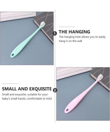 Shop Minkissy 2-Piece Baby Toothbrush Set - Gentle Infant Teeth Cleaning Gift for Healthy Smiles - Buy Online on GoSupps.com