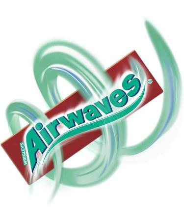 AIRWAVES - Chewing gum Cool Cherry without sugars - 5 packs of 10 dragees - 70 g - Buy Online on GoSupps.com