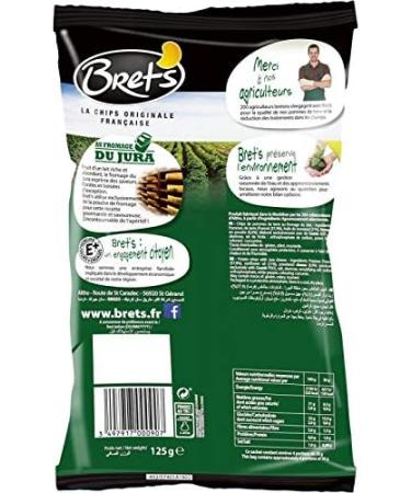 Bret's Jura Cheese Chips 125 g - Pack of 4 - Buy Online on GoSupps.com